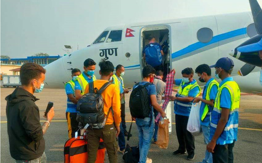 गुण एयरलाइन्सले सुरु गर्‍यो नेपालगञ्ज उडान