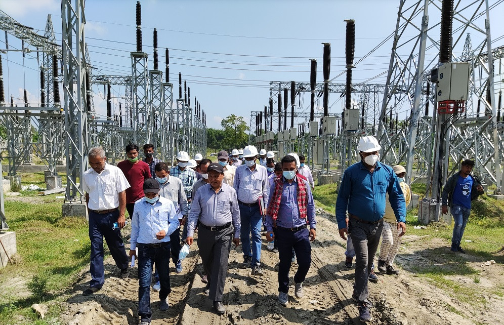 इनरुवा सवस्टेसन आगामी पुसभित्र निर्माण सकिने 