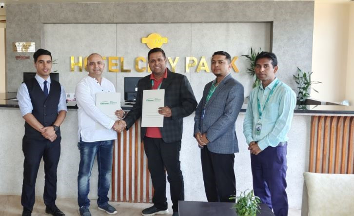 सिटिजन्स बैंक र होटल सिटिपार्कबीच समझदारी