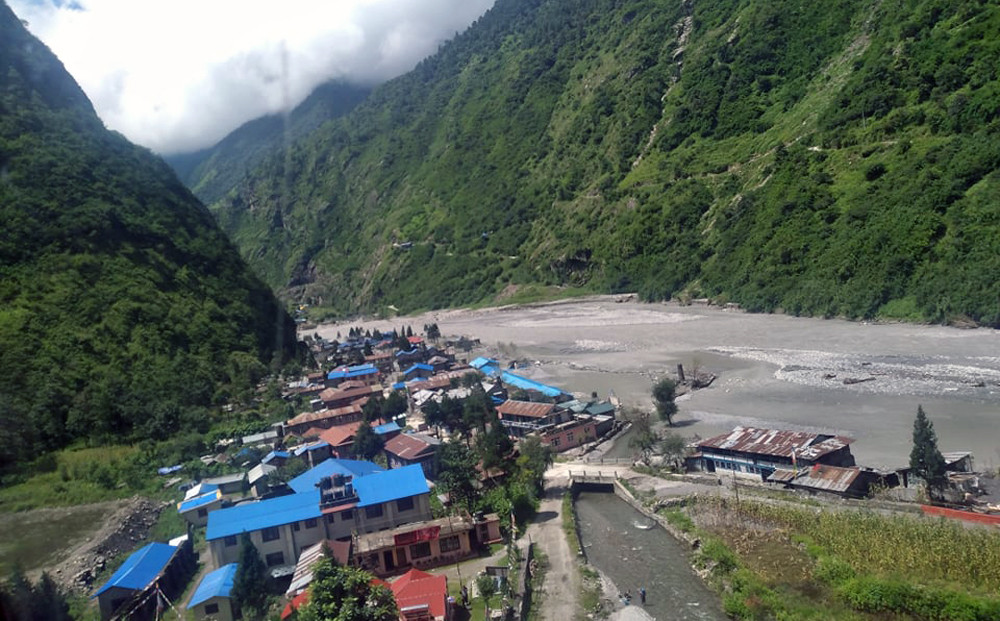 बगरमै बस्ती बसाल्दै तालगाउँवासी