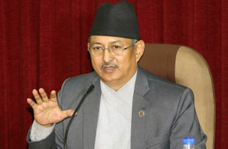 एमसीसीमा सहमति जुटाउन गृहमन्त्री खाँणले भेटे प्रचण्ड र ओली