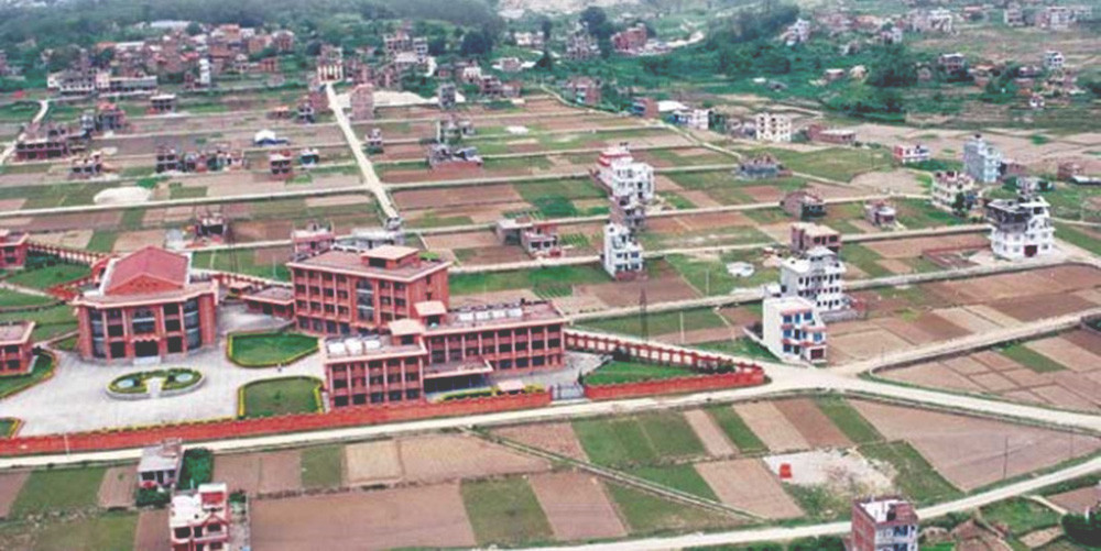 नेपालको भूमि ११ क्षेत्रमा वर्गीकरण