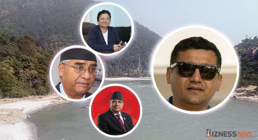 दीपक भट्टको योजनामा बुढीगण्डकी आयोजनामा अड्को, ऊर्जामन्त्री भुसाल र प्रचण्डमात्रै होइन देउवासमेत प्रभावमा