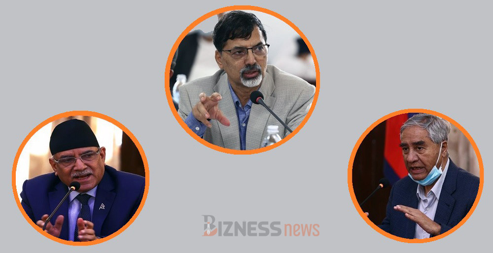 प्रधानमन्त्री देउवा र प्रचण्डले अर्थमन्त्री शर्मा हटाउन लागेका हुन्?