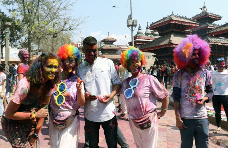 फेरिएको होली पर्व