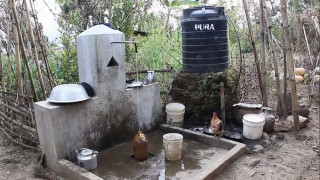 मेलम्चीको दुर्गम गाउँ धौलेमा ‘एक घर, एक धारा’