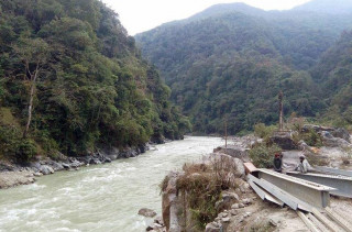 माथिल्लो अरुण जलविद्युत् आयोजनाको पहुँचमार्ग निर्माण सुरु