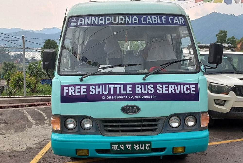 अन्नपूर्ण केवलकारमा यात्रुका लागि निःशुल्क बस सेवा सुरु