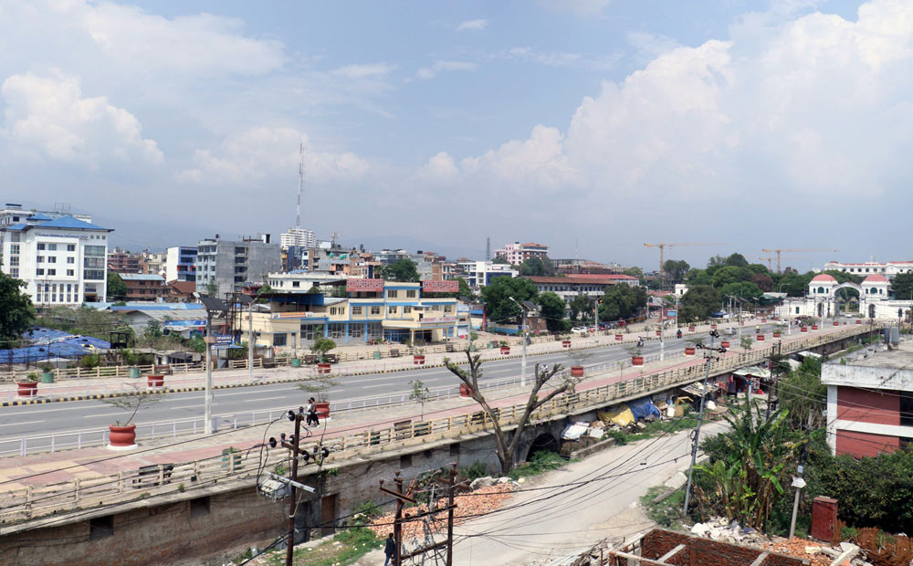 त्रिभुवन विमानस्थलदेखि माइतिघरसम्म युटिलिटी करिडोर बनाइने