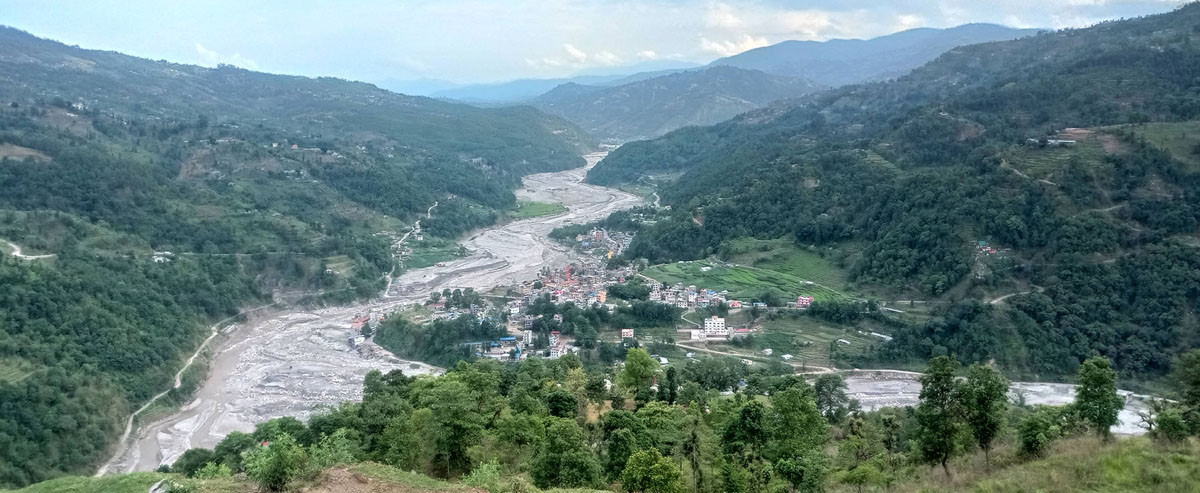 खानिगाँउबाट मेलम्ची बजार