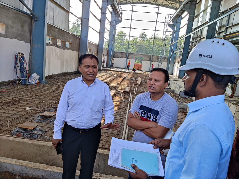 नयाँ भरतपुर २२० केभी सबस्टेसनको निर्माण ८० प्रतिशत सकियो, दुई महिनाभित्रमा सञ्चालनमा ल्याउने लक्ष्य