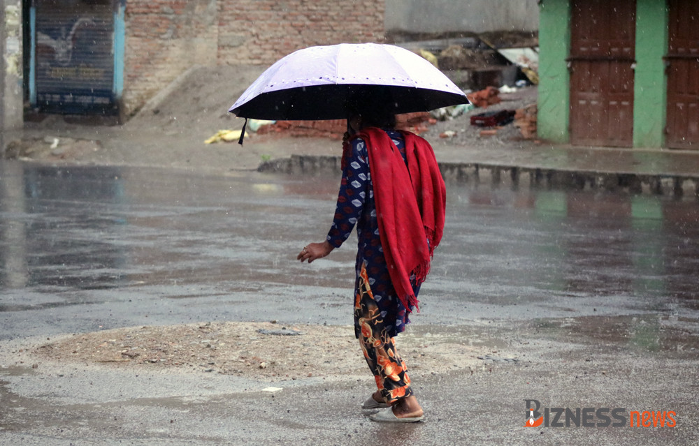 पश्चिमी वायु र स्थानीय वायुको आंशिक प्रभाव : उच्च पहाडी क्षेत्रमा वर्षाको सम्भावना