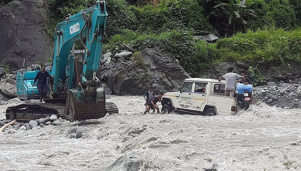 पुल नहुँदाको सास्ती