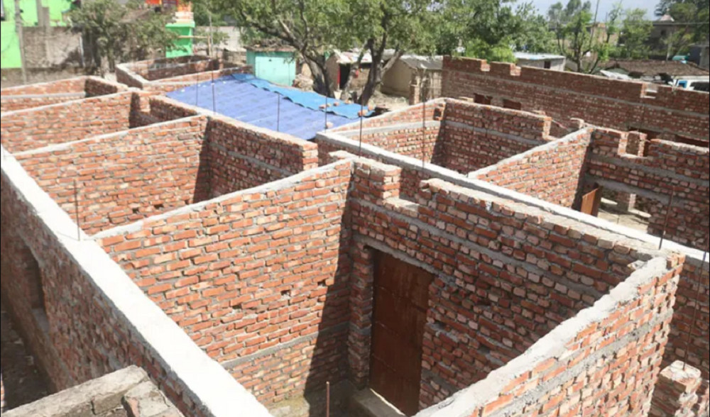 कैलाली र कञ्चनपुरमा जनता आवास कार्यक्रमअन्तर्गत २० घर निर्माण हुँदै