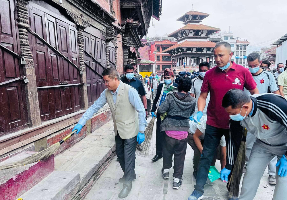 पर्यटन प्रवर्द्धनका लागि सरसफाइ