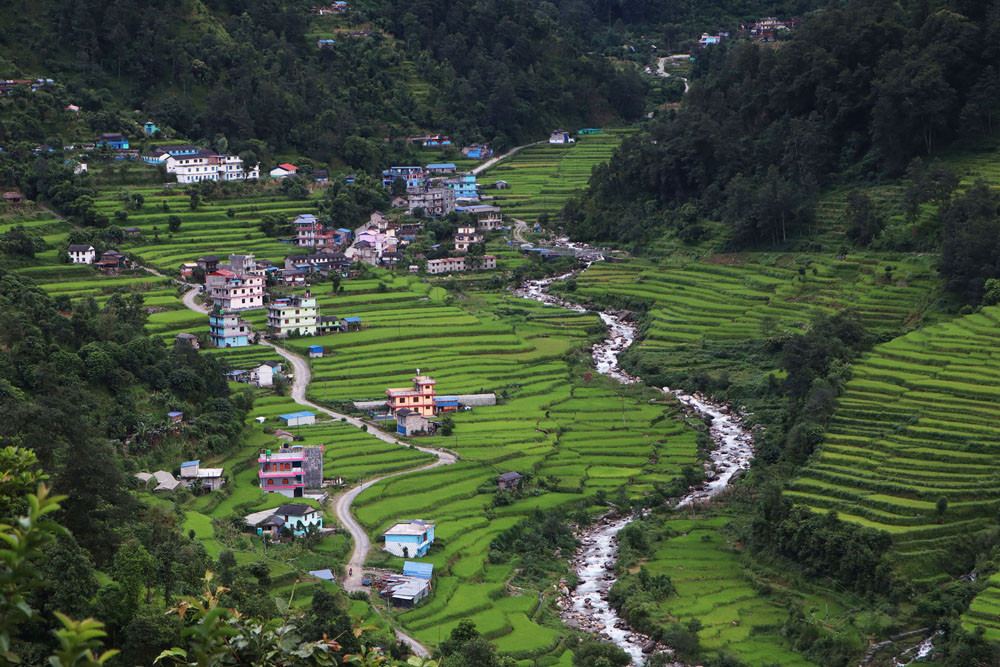 मध्यपहाडी लोकमार्गछेउ दुदिलाभाटी बजार