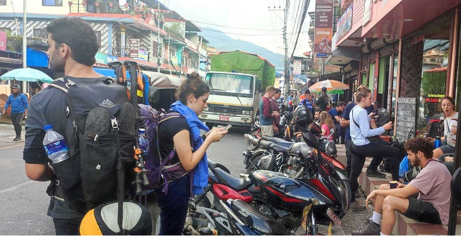 अन्नपूर्ण पदमार्गमा पर्यटकीय चहलपहल बढ्दै