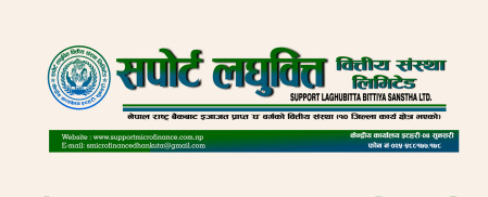 आकर्षक लाभांश दिने चर्चापछि उचालियो सपोर्ट लघुवित्तको सेयर मूल्य, गतवर्ष ३० प्रतिशत लाभांश पाउँदा अब कति?