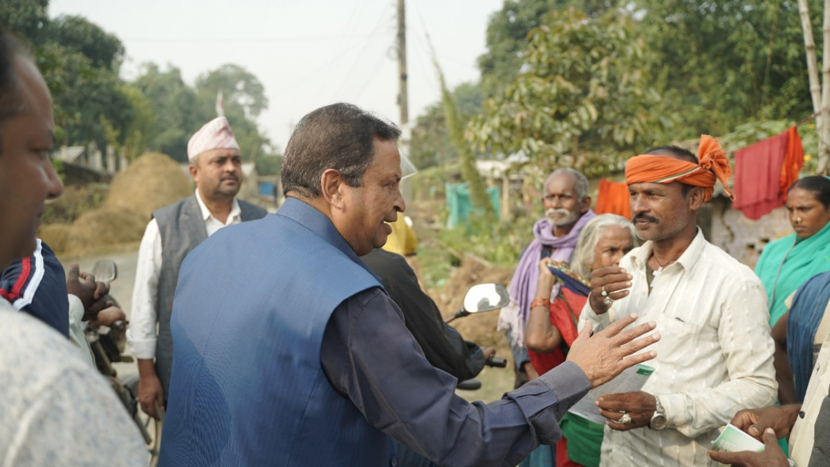 नवलपरासी पश्चिम १ मा विनोद चौधरीको अग्रता 