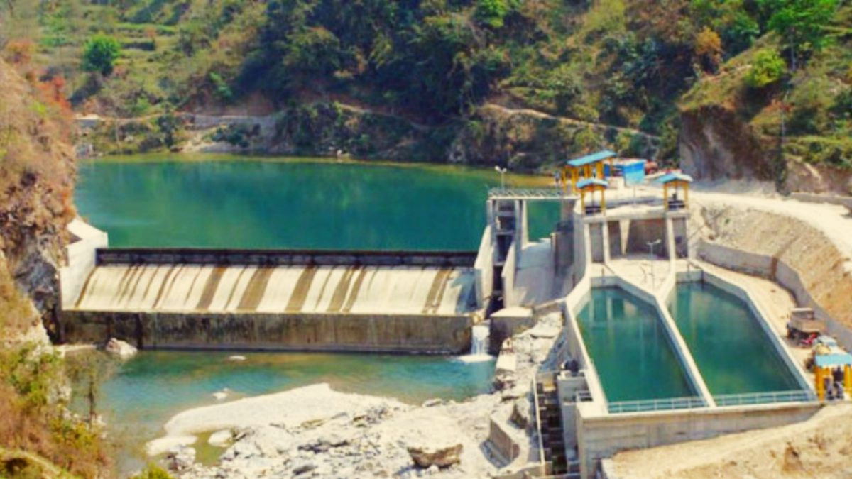 १८ मेगावाट मध्यमोदी जलविद्युत् आयोजनामा परीक्षण उत्पादन सुरु