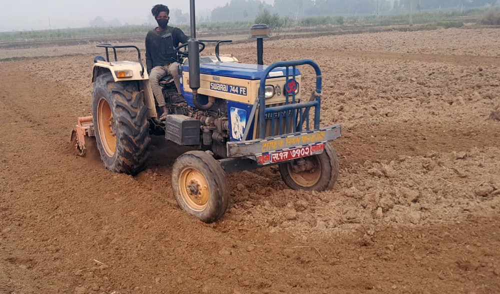 कृषिको उत्पादकत्व बढाउन आधुनिक यन्त्रको प्रयोग बढ्दो, हराउन थाले परम्परागत औजार