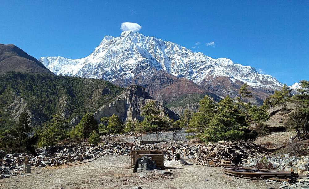 मनाङको हिउँदे कठिनाइ