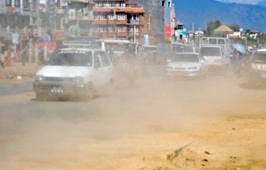 निर्माण सुरु भएको ६ वर्षमा पनि सम्पन्न भएन गोदावरी सडक