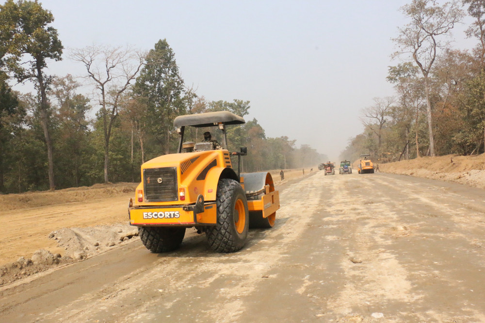 काठमाडौं-तराई-मधेश द्रुतमार्गको भौतिक प्रगति ३३ प्रतिशतमात्र