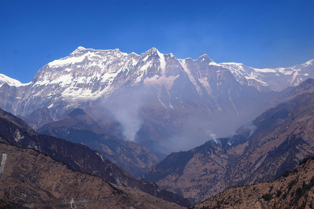 हिमाली क्षेत्रमा डढेलो