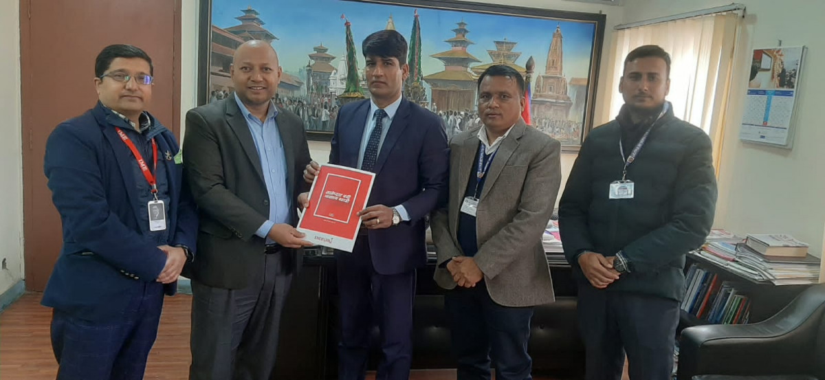 आईएमई डिजिटल सोलुसन लिमिटेड र ललितपुर महानगरपालिकाबीच सम्झौता