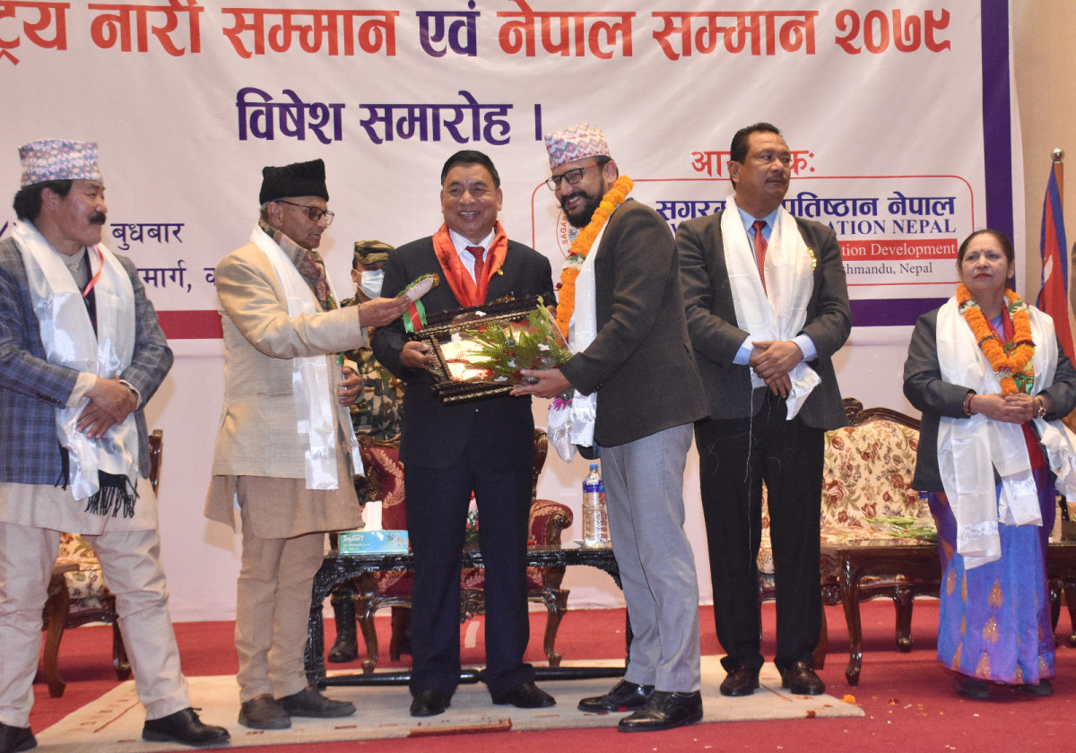 पर्यटन उद्यमी अभिषेक विक्रम शाह सम्मानित
