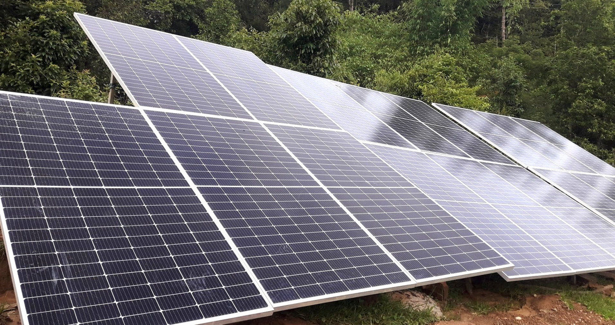 १० मेगावाटको सौर्य ऊर्जा निर्माण अन्तिम चरणमा, ७९ करोड ८० लाख लगानी