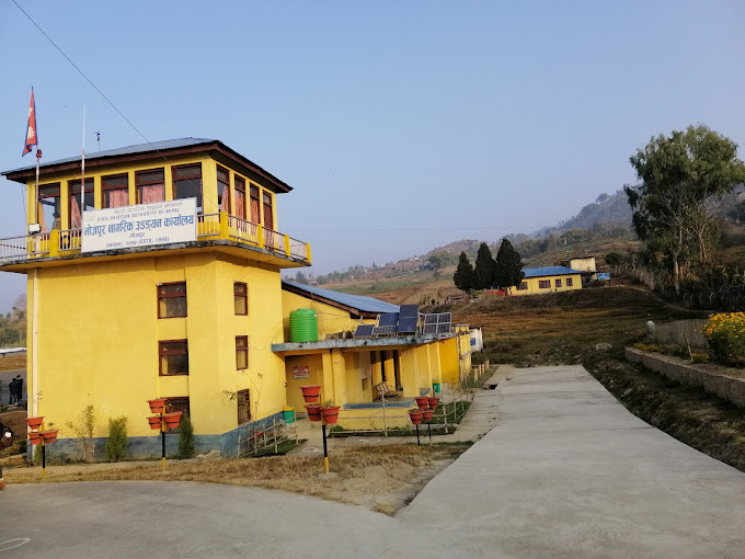 भोजपुर विमानस्थलमा टर्मिनल भवन निर्माणसँगै मेघौली विमानस्थलको रनवे पनि मर्मत गरिँदै