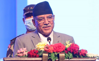 अर्थतन्त्र लयमा ल्याउन सरकारले सम्पूर्ण तागत लगाउँछ : प्रधानमन्त्री दाहाल