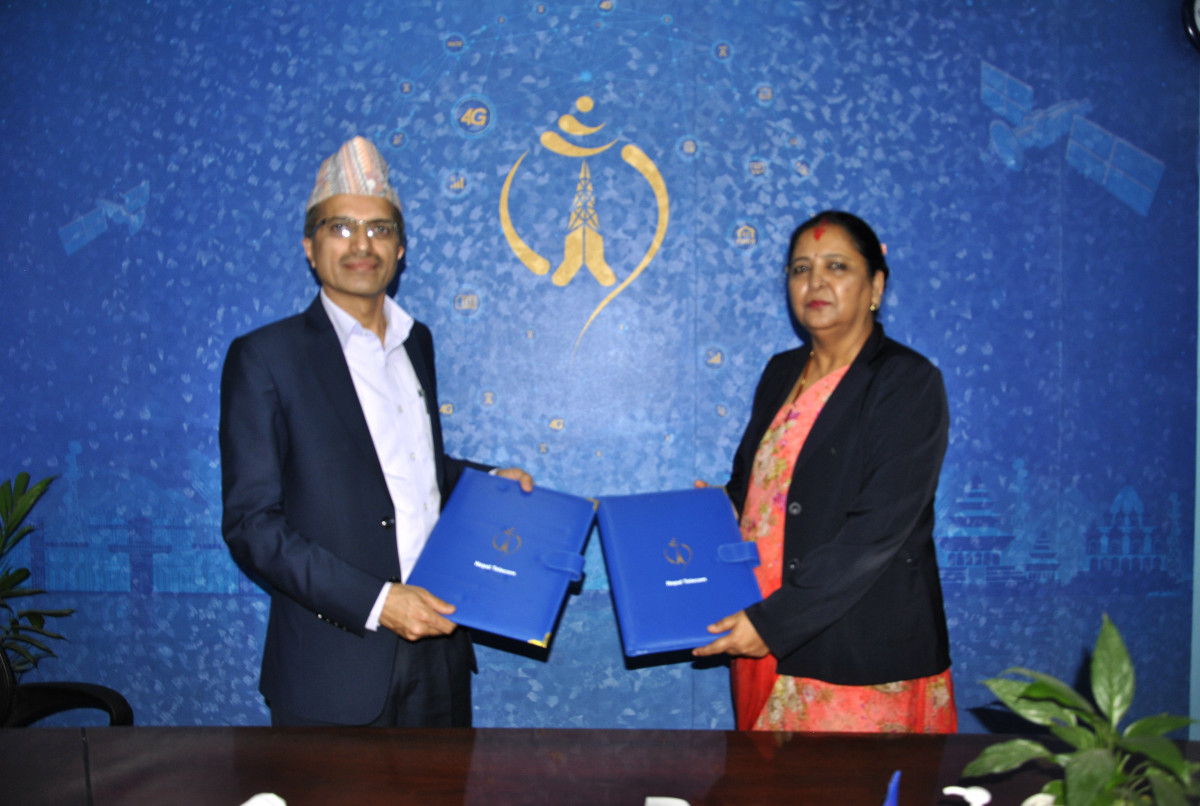 नेपाल टेलिकमले नेपाल विद्युत प्राधिकरणको स्मार्ट मिटर प्रयोगमा १ लाख ५० हजार थान ई-सिम दिने