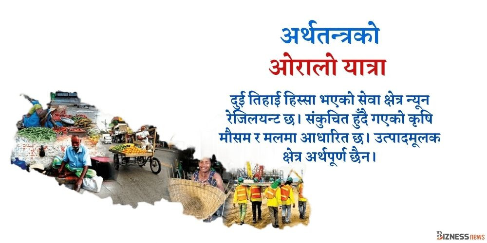 कमजोर हुँदै अर्थतन्त्रको धरातल