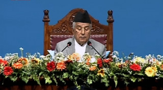 सङ्घीय संसद्को संयुक्त बैठक आज : राष्ट्रपति मार्फत सरकारको नीति तथा कार्यक्रम प्रस्तुत हुँदै