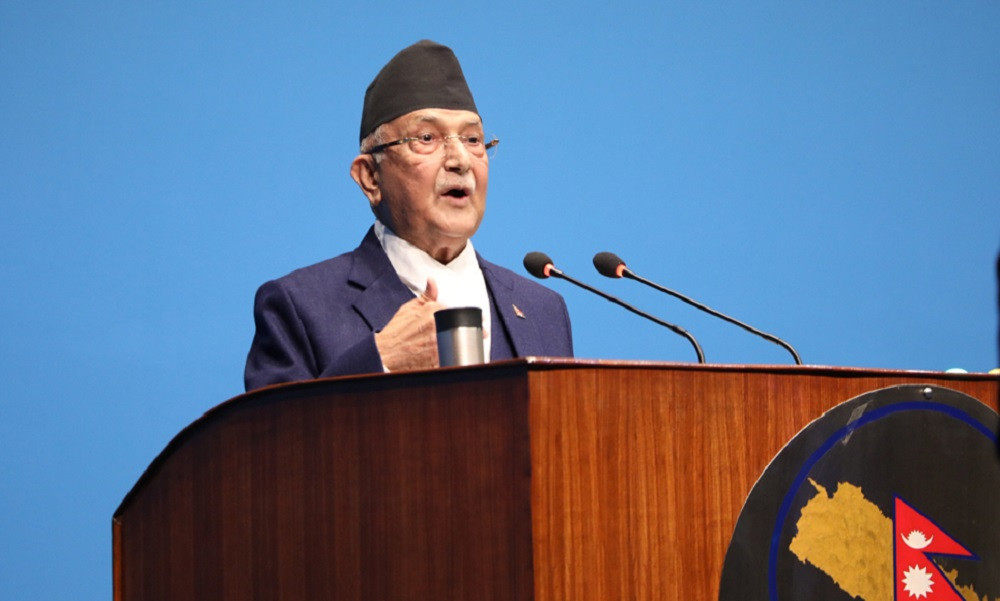साउन ६ मा विश्वासको मत लिँदै प्रधानमन्त्री ओली