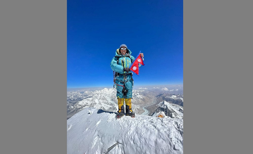 पासाङ दावा शेर्पा २७औँ पटक सगरमाथाको चुचुरोमा, कामिरितासँग गरे बराबरी