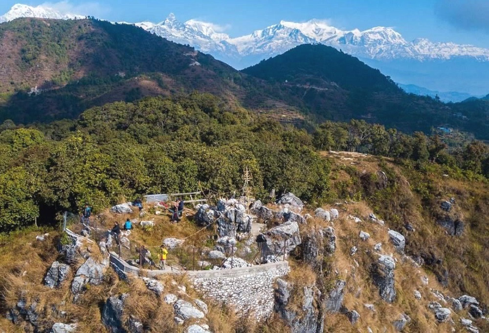 पोखरासँग जोडियो सहस्राब्दी पदमार्ग