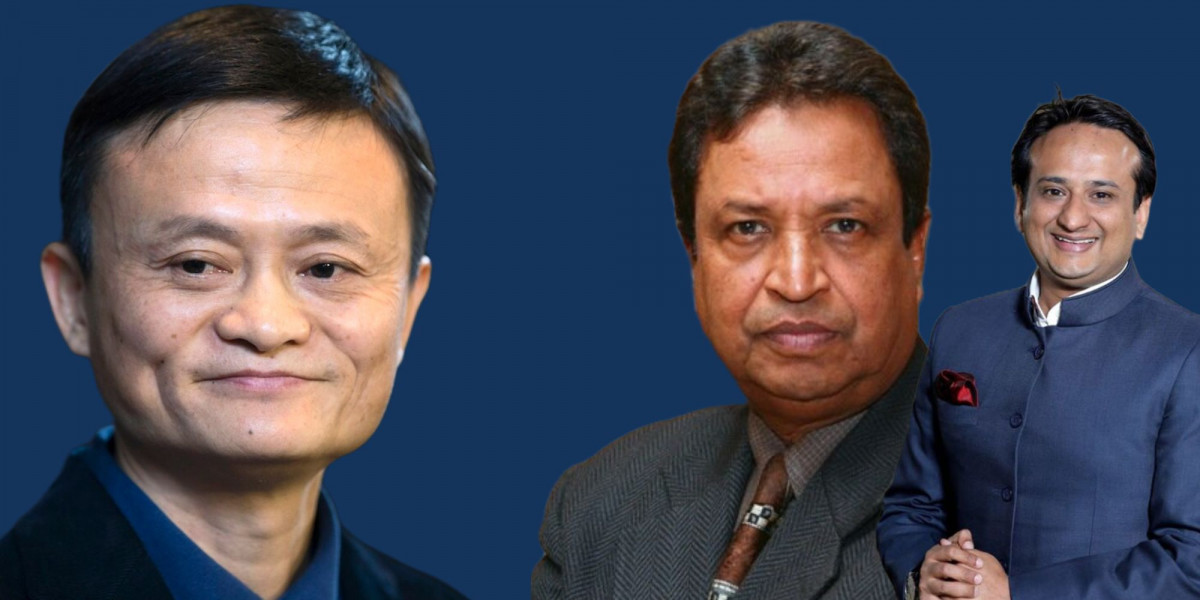 ज्याक मा र विनोद चौधरी भेट गर्दै : निर्वाणसहित हेलिकप्टरमा मेघौली जाने