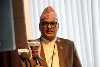 ग्रे-लिस्टबाट नेपाल चाँडै बाहिर आउने गभर्नर अधिकारीको विश्वास, भन्छन्- 'प्रणालीगत सुधारको अवसर'