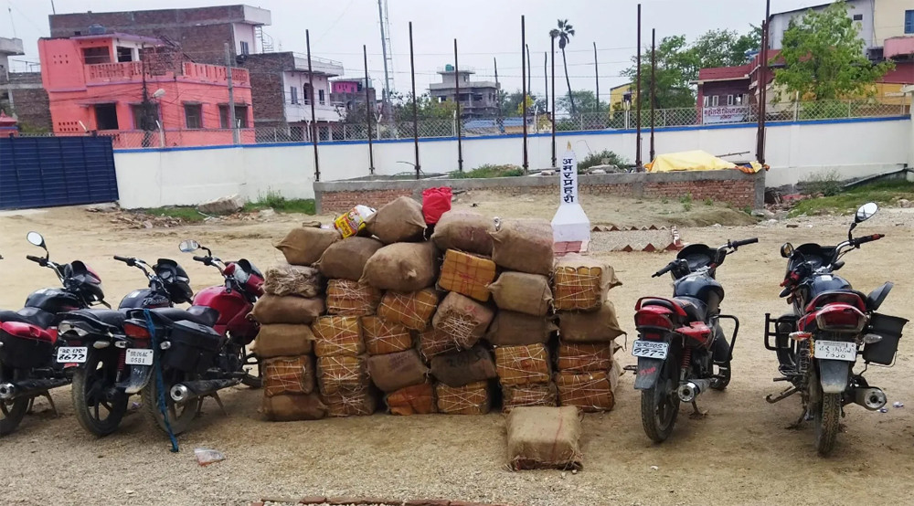 तस्करीको सात करोडको सामान भन्सारलाई बुझाइयो