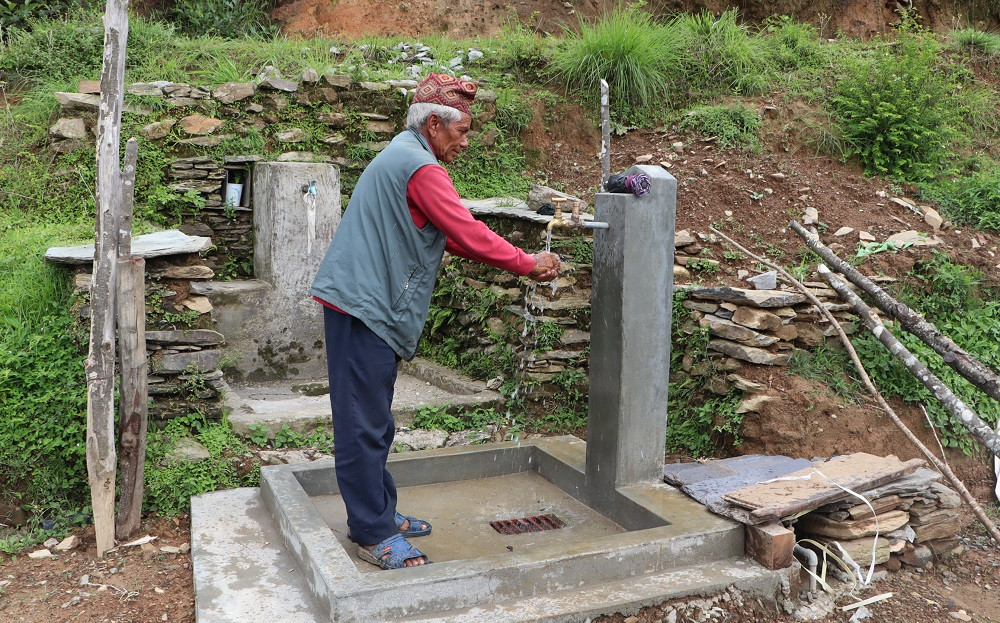 सिस्नेरा र बाजगरामा ‘एक घर, एक धारा’ खानेपानी आयोजनाबाट ३० घरपरिवार लाभान्वित