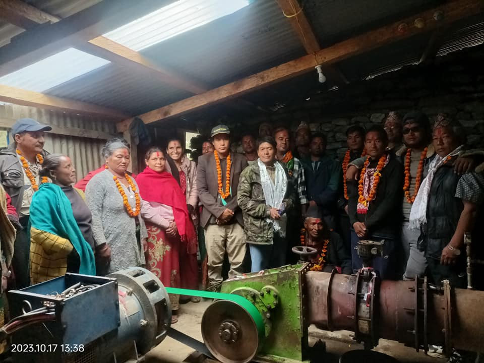 लुलाङमा तीन महिनापछि बिजुली बल्यो