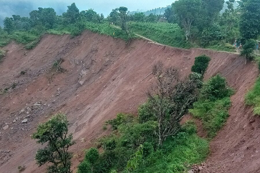 पर्वतको कुवापानीमा बस्ती सार्न भूगर्भविद्को सुझाव