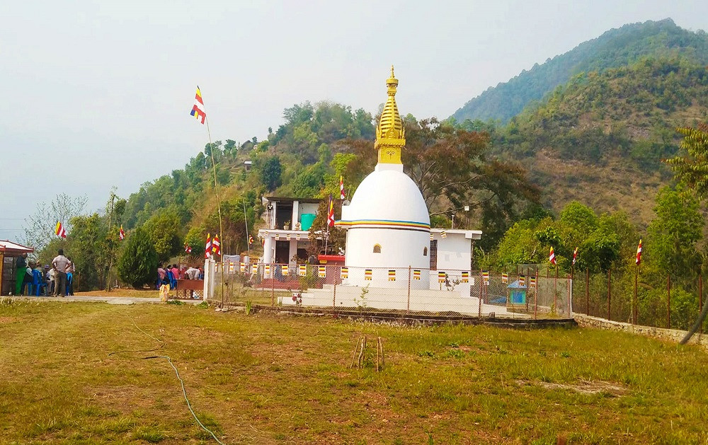 पर्यटक आकर्षित गर्न उदय रिघा बुद्ध विहारलाई व्यवस्थित बनाइँदै