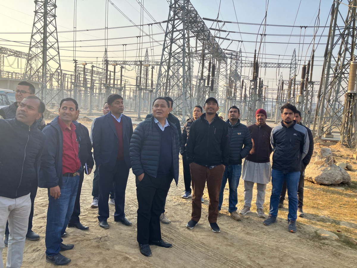हेटौंडा ४०० केभी सबस्टेसन निर्माणको काम एक महिनाभित्र सकिने