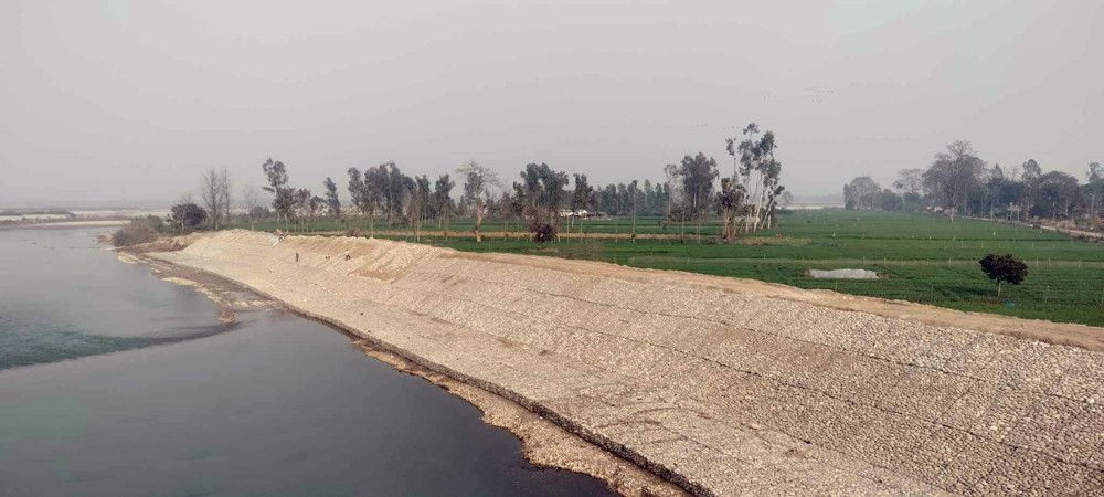 जोगबूढा नदीमा तटबन्ध निर्माण, कुतियाकबरबासीलाई राहात