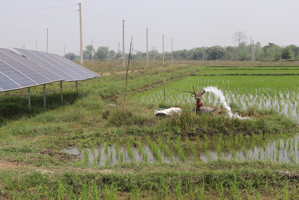 म्याग्दीमा ७४ हेक्टर क्षेत्रफलमा सिँचाइ सुविधा विस्तार